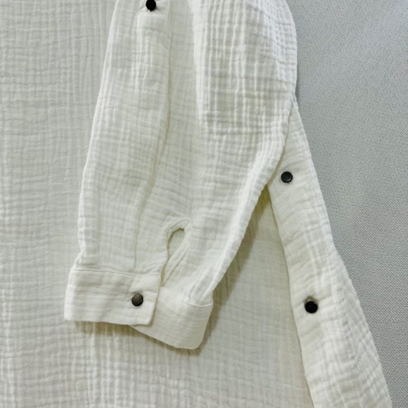 Soft Surroundings Soft Gauze 100% Cotton Plus Size Blouse Women's Size 3X - Picture 2 of 5